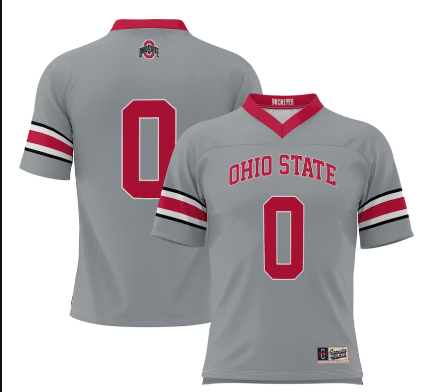 Men 2023 NCAA Nike Ohio State Buckeyes #0 ProSphere Lacrosse Jersey